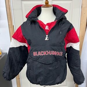 Kids’ Starter Blackhawks Pullover Jacket